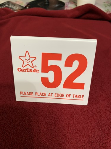 Classic carl table tent - carl's,