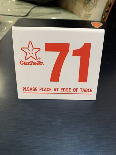 Classic carl table - carl's, jr