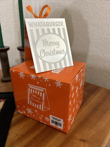 Whataburger table tent silver - whataburger,