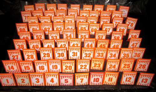 Whataburger table tent s - table, you